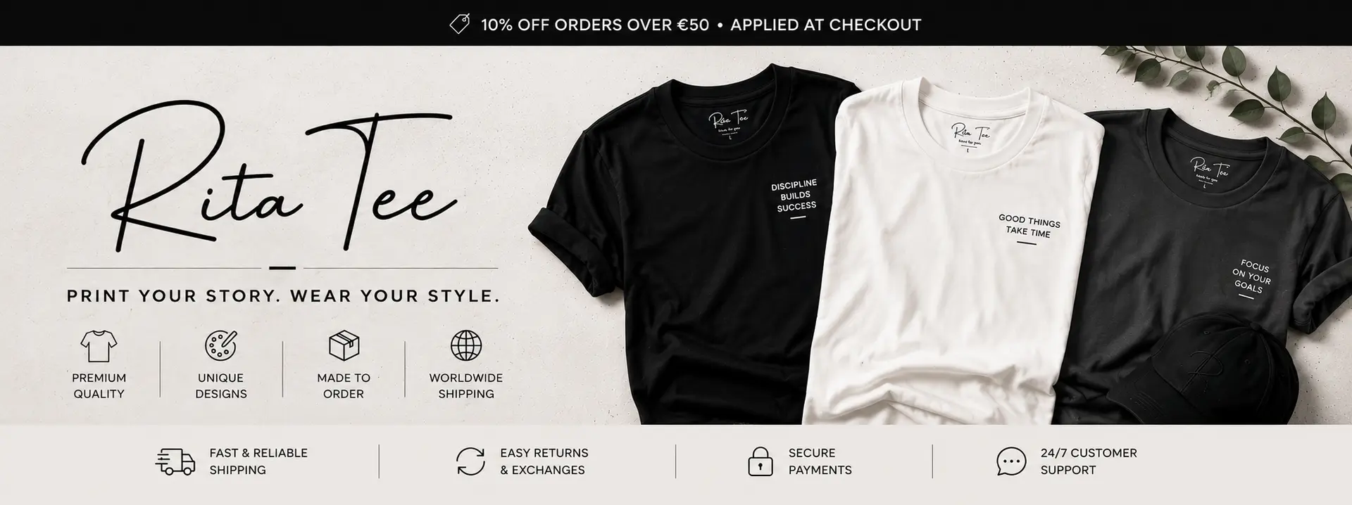 Banner for Rita tee