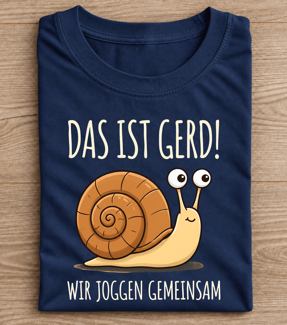 Das Ist Gerd Funny Snail Jogging T-Shirt