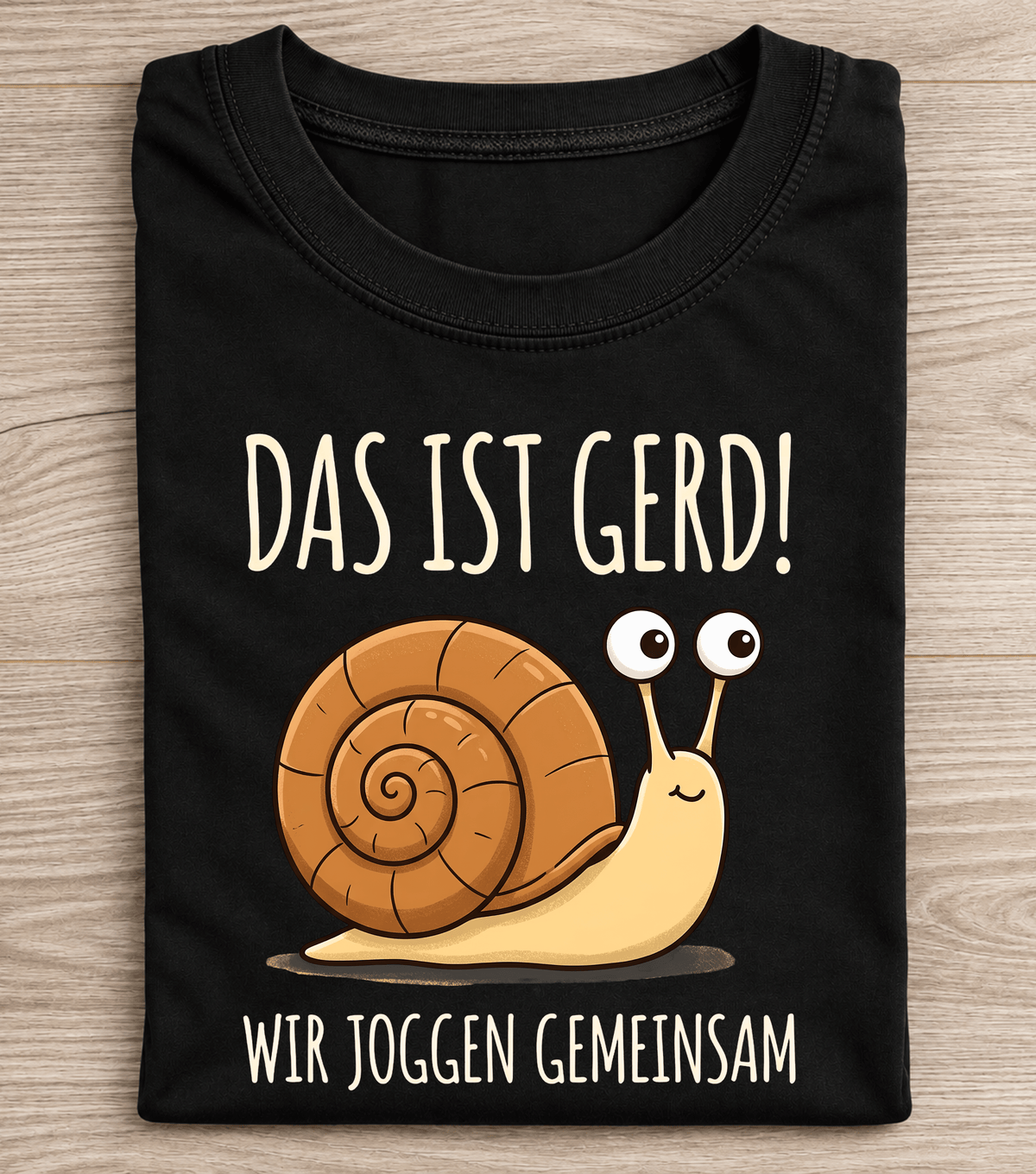 Das Ist Gerd Funny Snail Jogging T-Shirt