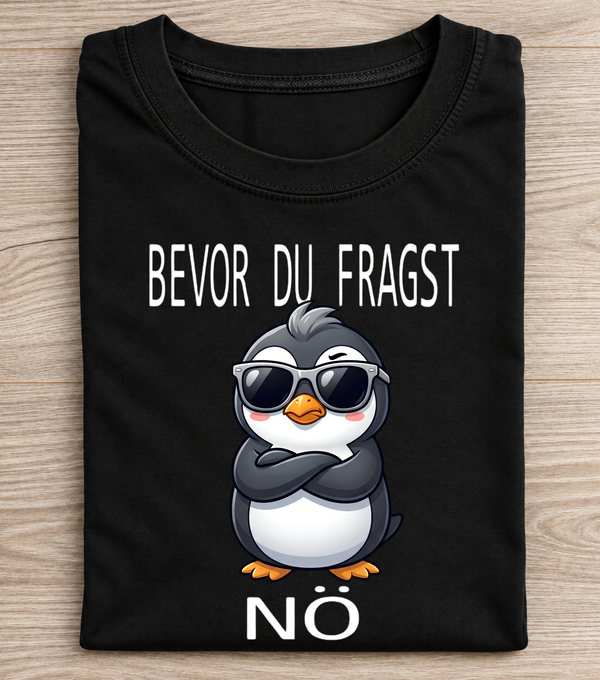 Funny German penguin graphic T-shirt gift by RitaTee